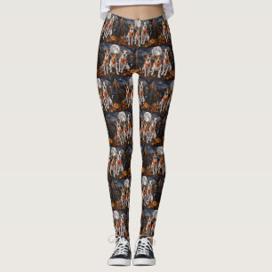 Leggings Jack Russell Halloween Éffrayant