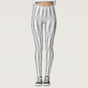 Leggings Jacquard gris moderne du milieu du siècle