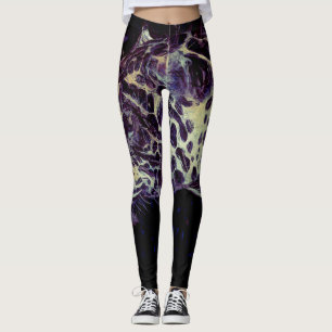 Leggings Jaguar moderne violet