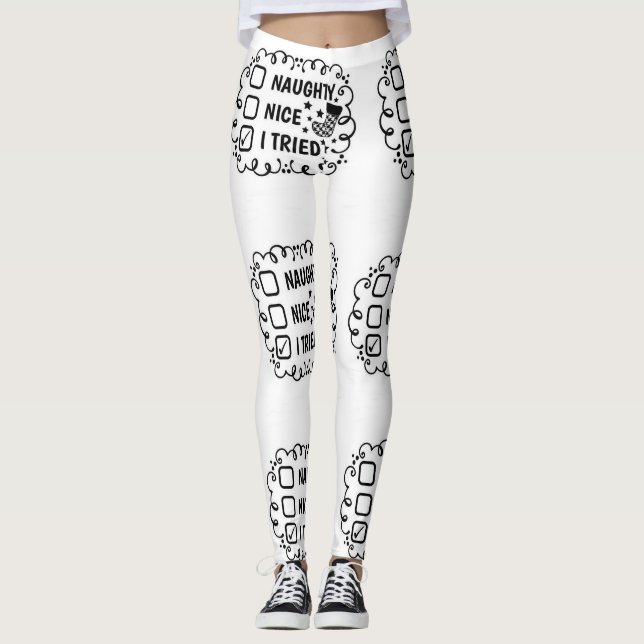 LEGGINGS ***J'AI ESSAYÉ NAUGHTY J'AI ESSAYÉ JOLIMENT** VACA (Devant)