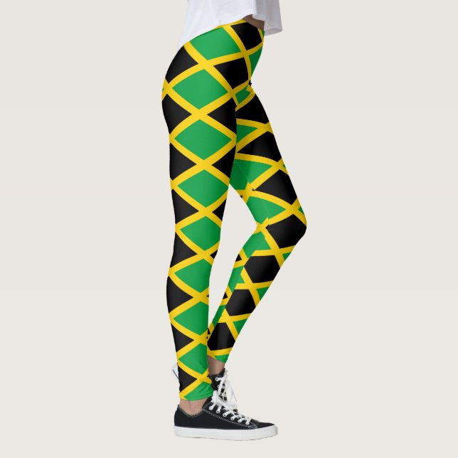 Leggings Jamaican flag (Droite)