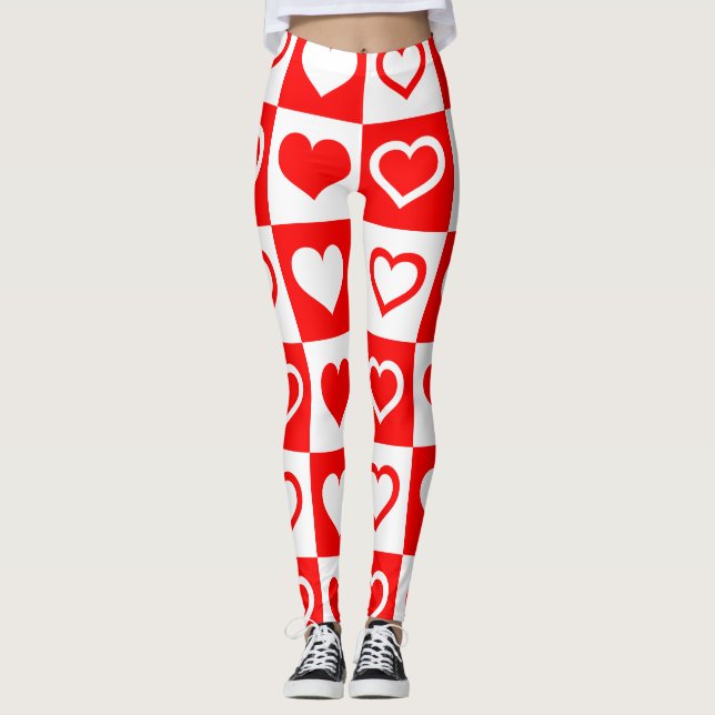 Leggings jambe de coeur (Devant)