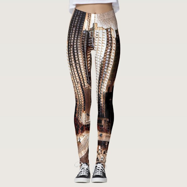 Leggings Jambes bioniques Cosplay de fille (Devant)