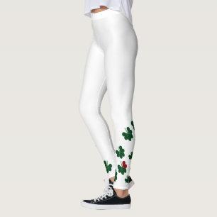 Leggings Jambes blanches très chanceuses