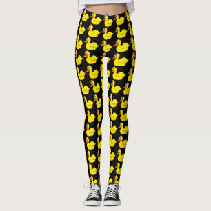 Leggings Jambes de canards jaunes