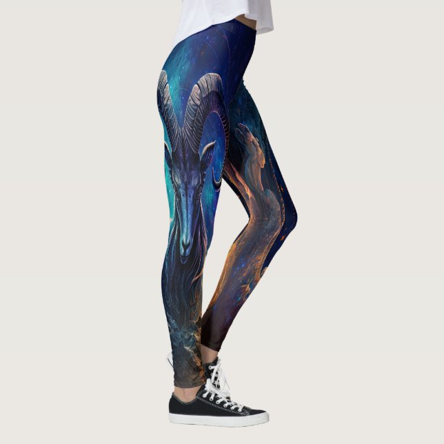 Leggings Jambes de Capricorne Zodiac - Jolie (Droite)
