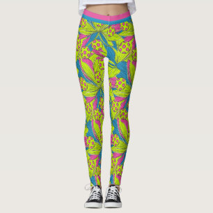 Leggings Jambes de fête de pickleball