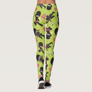Leggings Jambes de fille Ninja