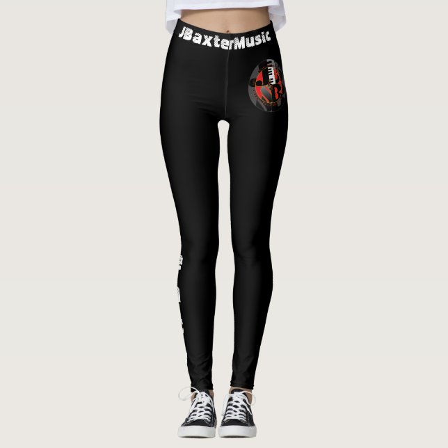 Leggings Jambes de la bande de sauce (Devant)