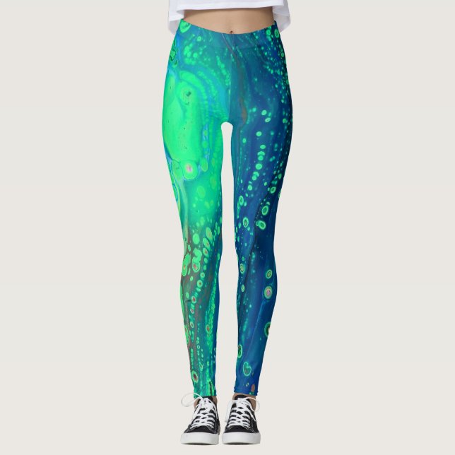 Leggings Jambes de sirène (Devant)