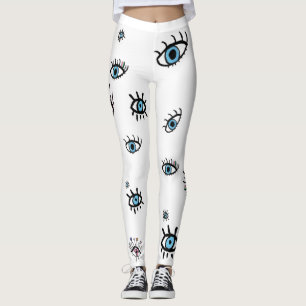 Leggings Jambes des yeux maléfiques
