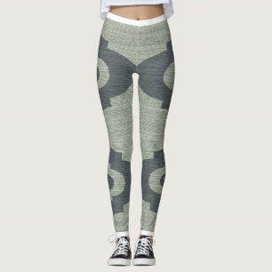 Leggings Jambes vert et bleu de Lulus