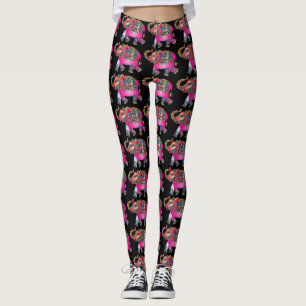 Leggings jambières d'éléphant