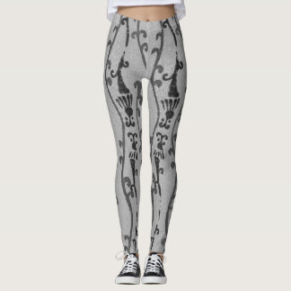 LEGGINGS JAPONAIS WOODBLOCK MOTIF IMPRIMÉ LÉGINES