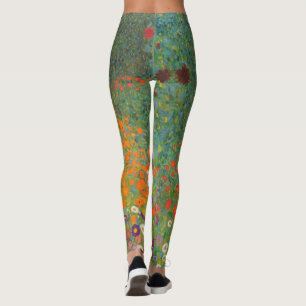 Leggings Jardin aux fleurs (Gustav Klimt)