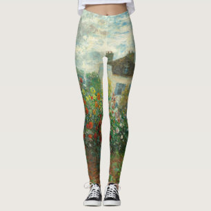 Leggings Jardin d'artiste de Monet à Argenteuil Peinture