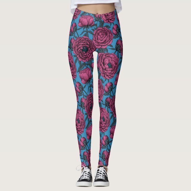 Leggings Jardin de galets (Devant)