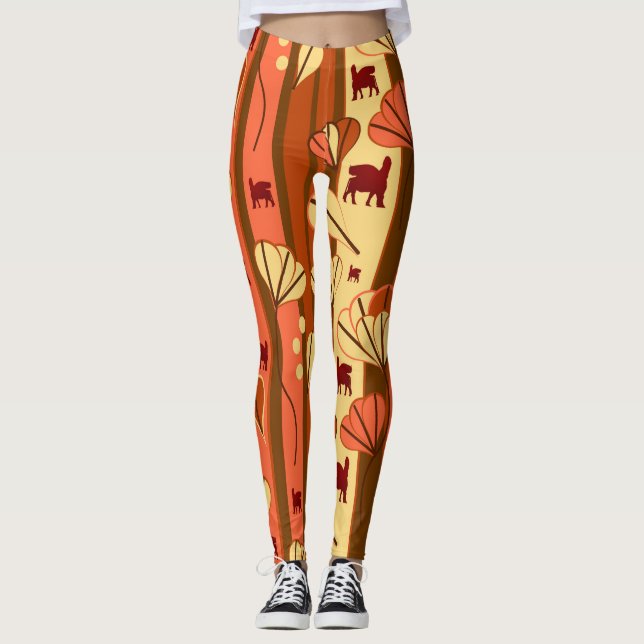 Leggings Jardin de Lamassu (Devant)