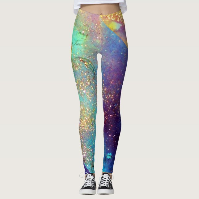 LEGGINGS JARDIN D'OMBRES PERDUES, MAGIQUE BUTTERFLY PLANTE  (Devant)