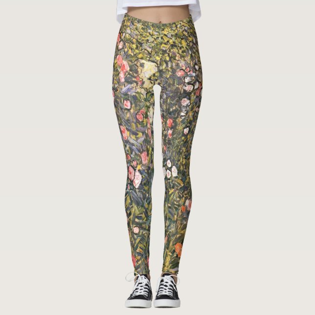 Leggings Jardin Italien Par Gustav Klimt (Devant)