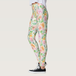 Leggings Jardin Rose Pastel