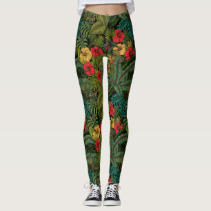Leggings Jardin tropical