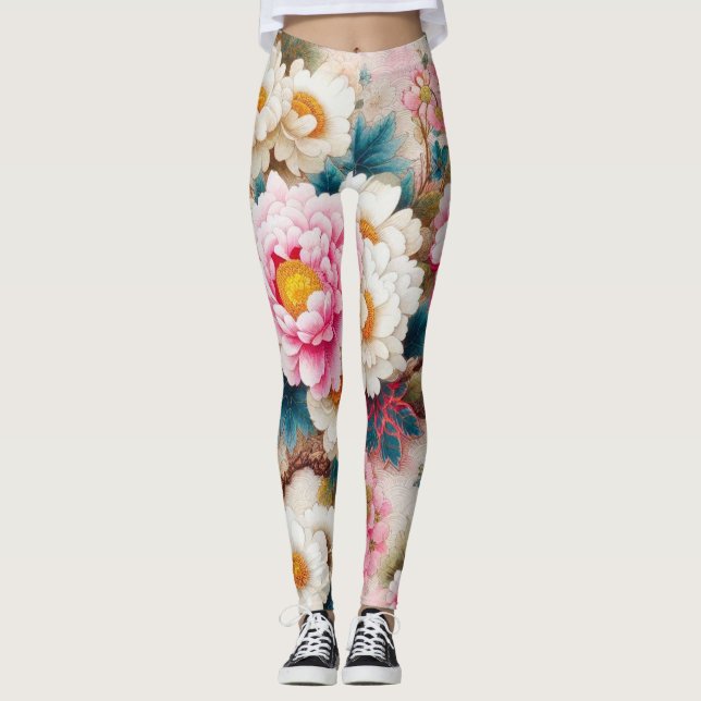 Leggings Jardins d'automne (Devant)