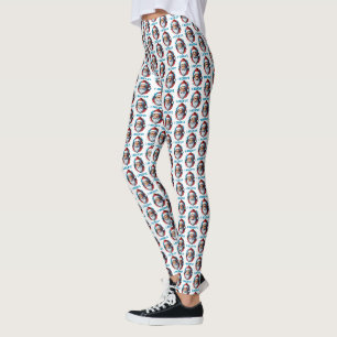 Leggings Je crois en le style Graffiti du Père Noël