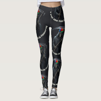 Leggings Je mets l'amusement dans les funérailles