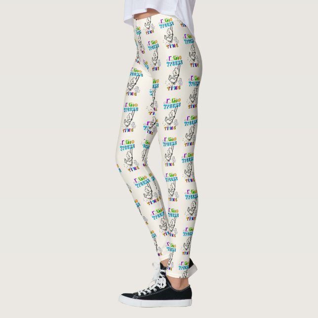 Leggings Je peux geler le temps (Gauche)