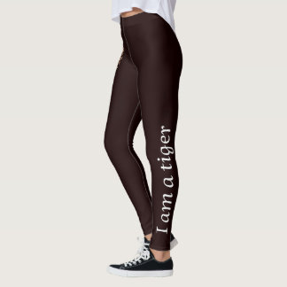 Leggings Je suis un tigre mignon