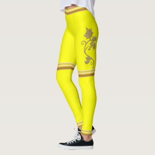 Leggings Jésus à votre feuille d'or de porte avec la