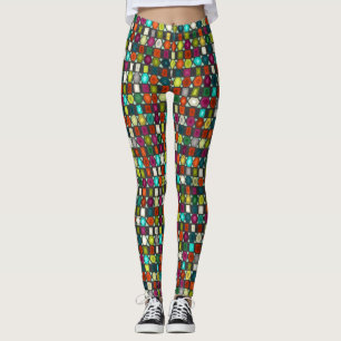 Leggings jet à bande hexadécimale