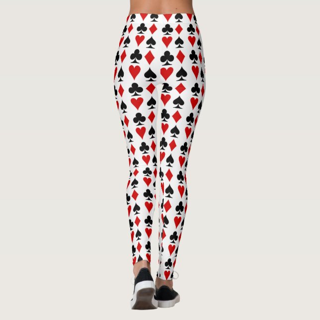 Leggings Jeux de cartes (Dos)