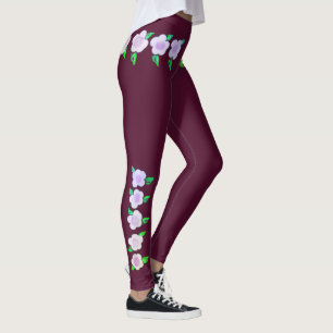 Leggings Joli Design Floral Violet