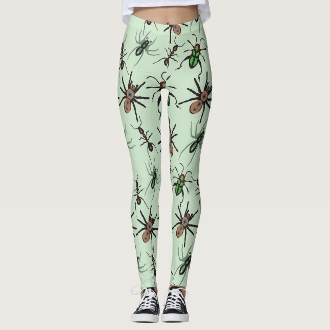 Leggings Joli motif floral (Devant)