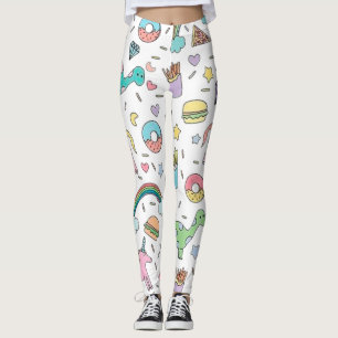 Leggings Joli S'Il Vous Plaît Avec Des Arroses Sur Le Dessu