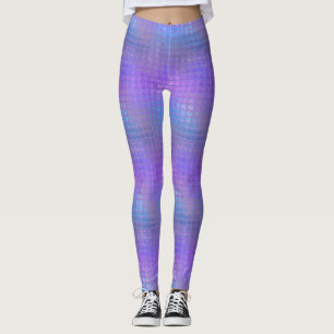 Leggings Joli Violet Iridescente Shimmer Glamor Girl