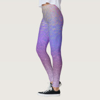 Jolie Parties scintillant Iridescente Ombre violet