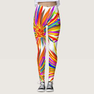 Leggings Jolies légendes de fleurs tropicales