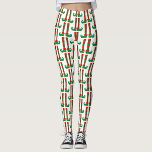 Leggings Jolies oeufs d'elfes de Noël pour la fête des Fête