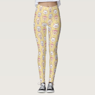 Leggings Jolly Kins Kittens Jaune