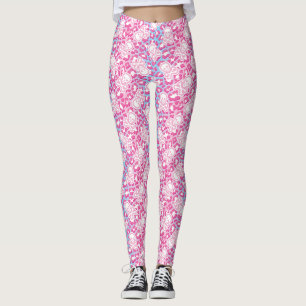 Leggings Jolly roger Empreinte de léopard esthétique Pastel
