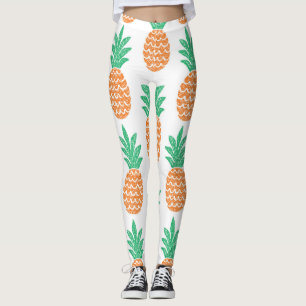 Leggings Jouer à l'ananas : Plaisir Motif amusant.