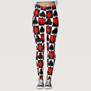 Leggings Jouer aux cartes