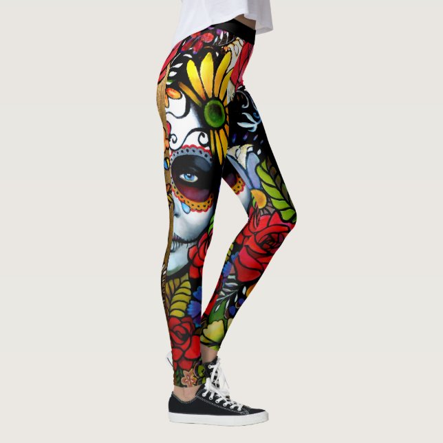 Leggings Jour des morts (Droite)