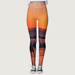 Leggings Journée de plage de chiens !