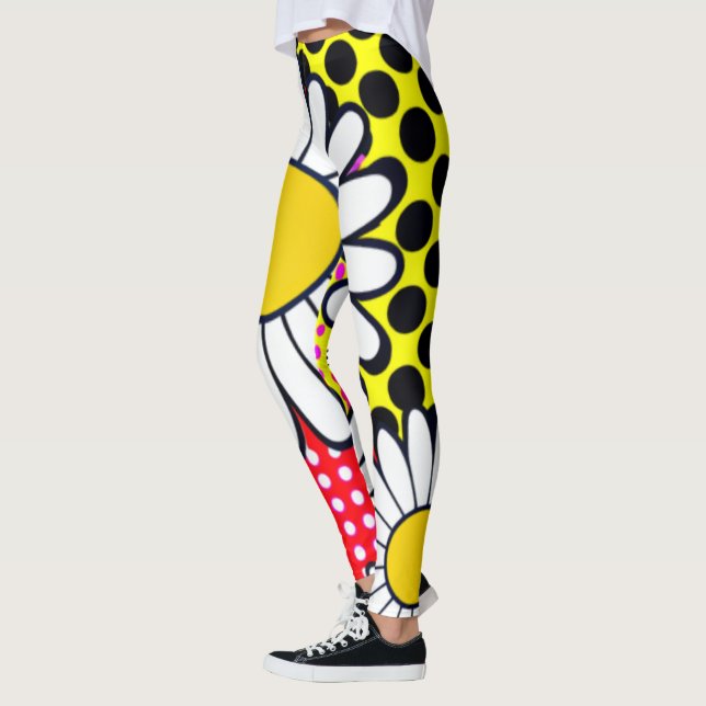 Leggings Jours de marguerite (Gauche)