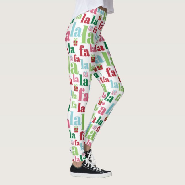 Leggings Jours fériés de Noël d'hiver de belle couleur (Droite)