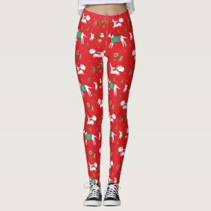 Leggings Joyaux de marionnettes moches de Noël